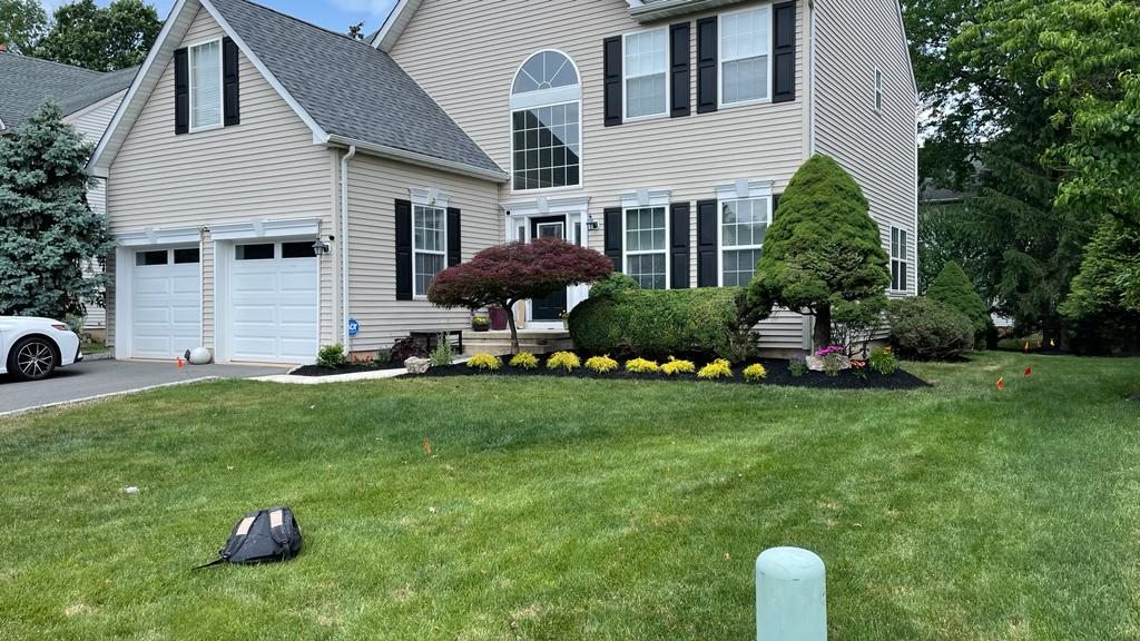 Completed lawn care & maintenance project